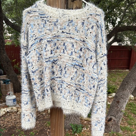 Lumiere Sweaters - Cozy Multicolor Knit Sweater Size S